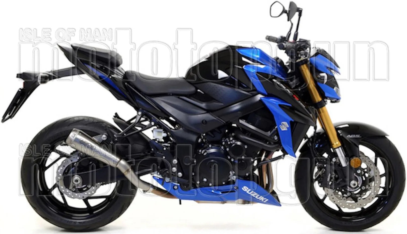 Système D'Échappement Complet Sans Catalyseur Et Homologué Au Niveau Sonore Pro-Race Nichrom Acier - Arrow Special Parts Compatible Avec Suzuki Gsx-S 750 (2017-2020)