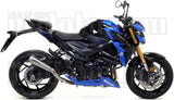 Système D'Échappement Homologué Au Niveau Sonore Pro-Race Nichrom Acier - Arrow Special Parts Compatible Avec Suzuki Gsx-S 750 (2017-2020)