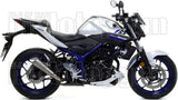 Système D'Échappement Complet Sans Catalyseur Et Homologué Au Niveau Sonore Pro-Race Nichrom Acier - Arrow Special Parts Compatible Avec Yamaha Yzf-R3 (2021-2024)