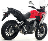 Système D'Échappement Homologué Au Niveau Sonore Pro-Race Nichrom Noir Acier - Arrow Special Parts Compatible Avec Honda Cb 500 X (2019-2020)