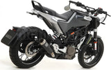 Système D'Échappement Homologué Au Niveau Sonore Pro-Race Nichrom Noir Acier - Arrow Special Parts Compatible Avec Husqvarna Vitpilen 401 (2020-2023)