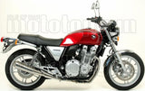 Système D'Échappement Homologué Au Niveau Sonore Pro-Racing Nichrom Acier - Arrow Special Parts Compatible Avec Honda Cb 1100 (2013-2016)