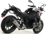 Système D'Échappement Homologué Au Niveau Sonore Maxi Race-Tech Aluminium Carbon - Arrow Special Parts Compatible Avec Bmw R 1250 Rs (2019-2020)