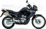 Système D'Échappement Complet Sans Catalyseur Et Homologué Au Niveau Sonore Race-Tech Aluminium Acier - Arrow Special Parts Compatible Avec Honda Xl 650 V Transalp (2000-2007)