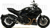 Système D'Échappement Non Catalysé Et Homologué Au Niveau Sonore Race-Tech Aluminium Noir Carbon - Arrow Special Parts Compatible Avec Ducati Monster 821 (2014-2017)