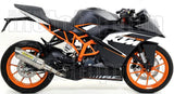 Système D'Échappement Catalytique Avec Homologation Acoustique Thunder Aluminium Acier - Arrow Special Parts Compatible Avec Ktm Rc 125 (2015-2016)