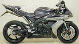 Double Sortie D'Échappement Homologuée Au Niveau Sonore Thunder Aluminium Acier - Arrow Special Parts Compatible Avec Yamaha Yzf 1000 R1 (2004-2006)