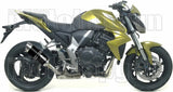 Système D'Échappement Homologué Au Niveau Sonore Thunder Aluminium Noir Acier - Arrow Special Parts Compatible Avec Honda Cb 1000 R (2008-2017)