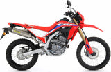 Système D'Échappement Catalytique Avec Homologation Acoustique Thunder Titanium Carbon - Arrow Special Parts Compatible Avec Honda Crf 300 L (2021-2024)