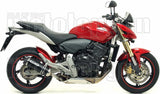 Système D'Échappement Homologué Au Niveau Sonore Thunder Aluminium Noir Carbon - Arrow Special Parts Compatible Avec Honda Cbr 600 F (2011-2013)