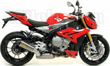 Système D'Échappement Homologué Au Niveau Sonore Works Titanium Carbon - Arrow Special Parts Compatible Avec Bmw S 1000 R (2014-2016)
