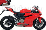 Système D'Échappement Homologué Au Niveau Sonore Works Titanium Carbon - Arrow Special Parts Compatible Avec Ducati 1299 Panigale (2015-2016)