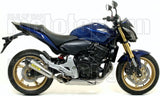 Système D'Échappement Homologué Au Niveau Sonore X-Kone Nichrom Carbon - Arrow Special Parts Compatible Avec Honda Cb 600 F Hornet (2007-2013)