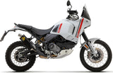Système D'Échappement Homologué Au Niveau Sonore Indy-Race Aluminium Noir Acier - Arrow Special Parts Compatible Avec Ducati Desert-X 950 (2022-2025)