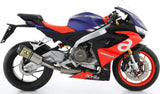 Système D'Échappement Complet Sans Catalyseur Et Homologué Au Niveau Sonore Indy-Race Titanium Carbon - Arrow Special Parts Compatible Avec Aprilia Tuono 660 (2021-2024)