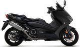 Système D'Échappement Complet Sans Catalyseur Et Homologué Au Niveau Sonore Indy-Race Titanium Carbon - Arrow Special Parts Compatible Avec Yamaha Xp 530 T-Max (2017-2019)