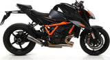 Système D'Échappement Homologué Au Niveau Sonore Pro-Race Titanium Titanium - Arrow Special Parts Compatible Avec Ktm 1290 Superduke R (2020-2023)