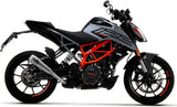 Système D'Échappement Homologué Au Niveau Sonore Pro-Race Nichrom Acier - Arrow Special Parts Compatible Avec Ktm 390 Duke (2021-2023)