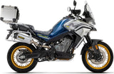 Système D'Échappement Homologué Au Niveau Sonore Race-Tech Titanium Carbon - Arrow Special Parts Compatible Avec Cfmoto 800 Mt Sport (2022-2023)