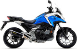 Système D'Échappement Complet Sans Catalyseur Et Homologué Au Niveau Sonore Race-Tech Aluminium Noir Carbon - Arrow Special Parts Compatible Avec Honda Nc 750 X (2021-2022)