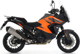 Système D'Échappement Complet Sans Catalyseur Et Homologué Au Niveau Sonore Sonora Titanium Embout Carby - Arrow Special Parts Compatible Avec Ktm 1390 Superadventure S (2025-2026)