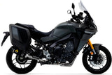 Système D'Échappement Complet Sans Catalyseur Et Homologué Au Niveau Sonore Thunder Aluminium Noir Carbon - Arrow Special Parts Compatible Avec Yamaha Tracer 9 Gt (2021-2024)