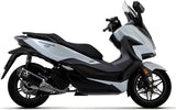 Système D'Échappement Complet Sans Catalyseur Et Homologué Au Niveau Sonore Urban Aluminium Noir Aluminium Noir - Arrow Special Parts Compatible Avec Honda Forza 125 (2021-2024)