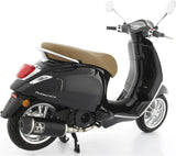 Système D'Échappement Complet Avec Catalyseur Et Homologation Acoustique Race-Tech Aluminium Noir Carbon - Arrow Special Parts Compatible Avec Piaggio Vespa Sprint 125 3V (2021-2023)