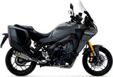 Système D'Échappement Complet Avec Catalyseur Et Homologation Acoustique Works Titanium Carbon - Arrow Special Parts Compatible Avec Yamaha Tracer 9 Gt (2021-2024)
