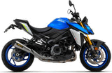 Système D'Échappement Homologué Au Niveau Sonore X-Kone Nichrom Carbon - Arrow Special Parts Compatible Avec Suzuki Gsx-S 1000 Gt (2021-2024)