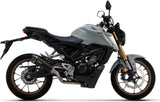 Système D'Échappement Complet Sans Catalyseur Et Homologué Au Niveau Sonore X-Kone Nichrom Noir Carbon - Arrow Special Parts Compatible Avec Honda Cb 125 R (2021-2024)