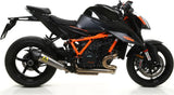 Système D'Échappement Homologué Au Niveau Sonore X-Kone Titanium Carbon - Arrow Special Parts Compatible Avec Ktm 1290 Superduke R (2020-2023)