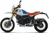 Système D'Échappement Homologué Au Niveau Sonore Explorer Aluminium Noir Embout Carby - Arrow Special Parts Compatible Avec Bmw R12 G - S (2025-2026)