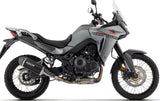 Système D'Échappement Homologué Au Niveau Sonore Explorer Aluminium Noir Embout Carby - Arrow Special Parts Compatible Avec Honda Xl 750 Transalp (2023-2024)