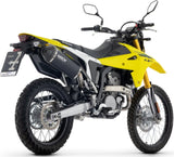 Système D'Échappement Complet Sans Catalyseur Et Homologué Au Niveau Sonore Explorer Aluminium Noir Embout Carby - Arrow Special Parts Compatible Avec Suzuki Dr-Z4S (2025-2026)