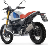 Système D'Échappement Homologué Au Niveau Sonore Explorer Titanium Embout Carby - Arrow Special Parts Compatible Avec Bmw R12 G - S (2025-2026)
