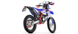 Système D'Échappement Homologué Au Niveau Sonore Icon Aluminium Noir - Arrow Special Parts Compatible Avec Beta Rr 125 4T Enduro - Motard (2024-2025)