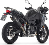 Système D'Échappement Homologué Au Niveau Sonore Indy-Race Evo Aluminium Noir Carbon - Arrow Special Parts Compatible Avec Bmw F 800 Gs (2024-2026)