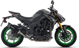 Système D'Échappement Homologué Au Niveau Sonore Indy-Race Evo Aluminium Noir Embout Carby - Arrow Special Parts Compatible Avec Kawasaki Z 1100 (2025-2026)
