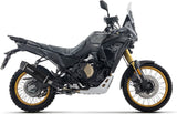 Système D'Échappement Homologué Au Niveau Sonore Indy-Race Evo Aluminium Noir Embout Acier - Arrow Special Parts Compatible Avec Voge Valico 800 Dsx Rally (2025-2026)