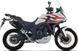 Système D'Échappement Homologué Au Niveau Sonore Indy-Race Evo Aluminium Noir Embout Carby - Arrow Special Parts Compatible Avec Zontes Zt 703 F (2025-2026)