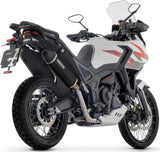 Système D'Échappement Homologué Au Niveau Sonore Indy-Race Evo Aluminium Noir Embout Carby - Arrow Special Parts Compatible Avec Zontes Zt 703 F (2025-2026)