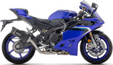 Système D'Échappement Complet Sans Catalyseur Et Homologué Au Niveau Sonore Indy-Race Evo Aluminium Noir Embout Carby - Arrow Special Parts Compatible Avec Yamaha Yzf R9 (2025)