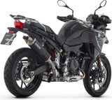 Système D'Échappement Homologué Au Niveau Sonore Indy-Race Evo Aluminium Noir - Arrow Special Parts Compatible Avec Bmw F 800 Gs (2024-2026)