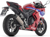 Système D'Échappement Complet Sans Catalyseur Et Homologué Au Niveau Sonore Indy-Race Evo Titanium Carbon - Arrow Special Parts Compatible Avec Honda Cbr 500 R (2024-2026)