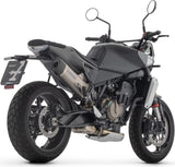 Système D'Échappement Homologué Au Niveau Sonore Indy-Race Evo Titanium Carbon - Arrow Special Parts Compatible Avec Husqvarna Svartpilen 801 (2024-2025)