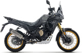 Système D'Échappement Complet Sans Catalyseur Et Homologué Au Niveau Sonore Indy-Race Evo Titanium Embout Acier - Arrow Special Parts Compatible Avec Voge Valico 800 Dsx Rally (2025-2026)