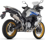 Système D'Échappement Homologué Au Niveau Sonore Indy-Race Evo Titanium Carbon - Arrow Special Parts Compatible Avec Voge Valico 900 Dsx (2024)