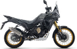Système D'Échappement Homologué Au Niveau Sonore Indy-Race Evo Aluminium Noir Embout Carby - Arrow Special Parts Compatible Avec Voge Valico 800 Dsx Rally (2025-2026)