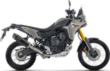 Système D'Échappement Homologué Au Niveau Sonore Indy-Race Evo Aluminium Noir Embout Carby - Arrow Special Parts Compatible Avec Yamaha Ténéré 700 (2025-2026)